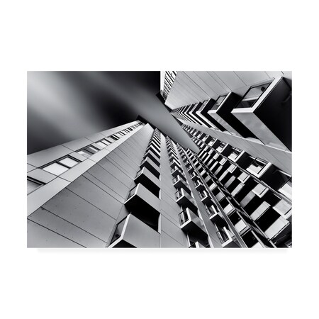 Trademark Fine Art Gerard Jonkman 'Balconies Modern' Canvas Art, 22x32 1X08523-C2232GG